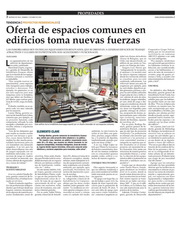 Espacios Comunes en Edificios