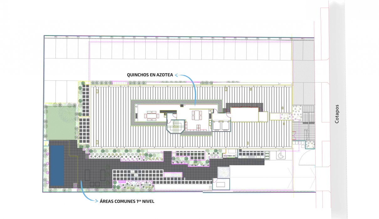 Emplazamiento Edificio Cotapos