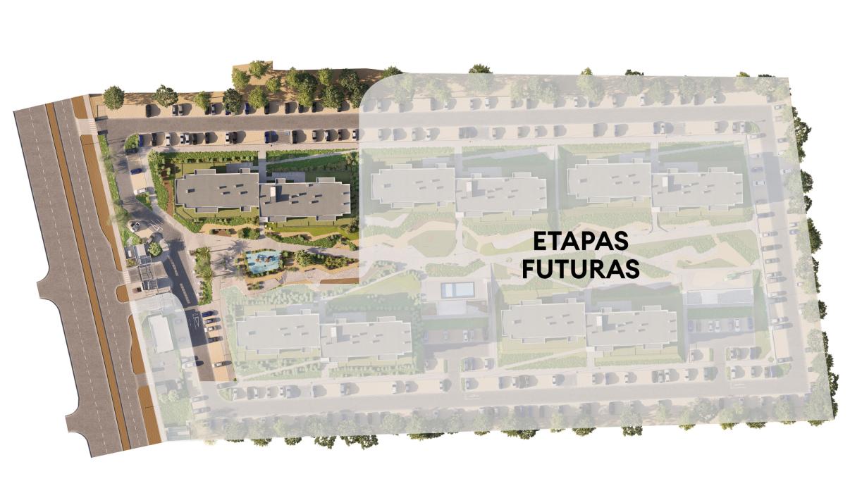 Emplazamiento Condominio Parque Cuatro Esquinas