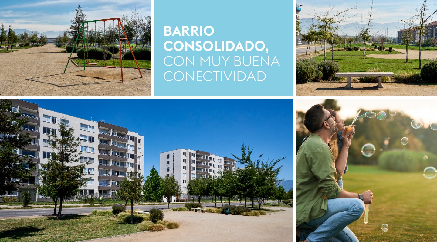 Barrio consolidado en Rancagua
